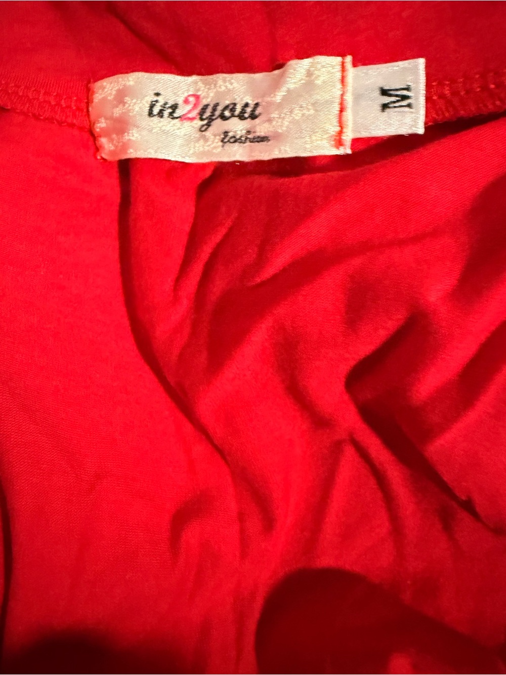 Red Short-Sleeve Women's Tee - M